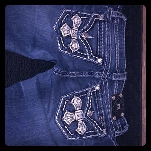 Miss me boot cut jeans size 27